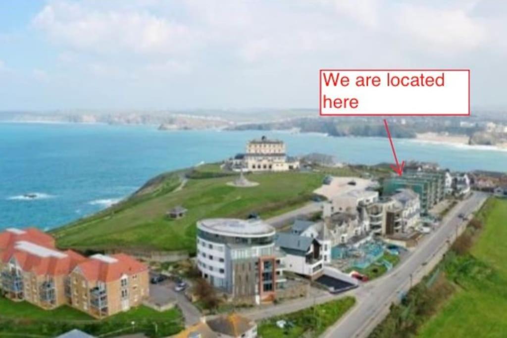 Modern Apartment, Fistral Beach Newquay  Ngoại thất bức ảnh