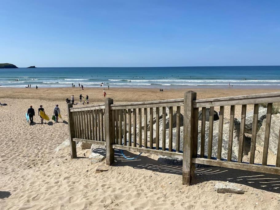 Modern Apartment, Fistral Beach Newquay  Ngoại thất bức ảnh
